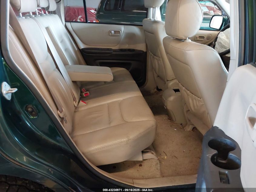 2002 Toyota Highlander VIN: JTEHF21A120046228 Lot: 43230971