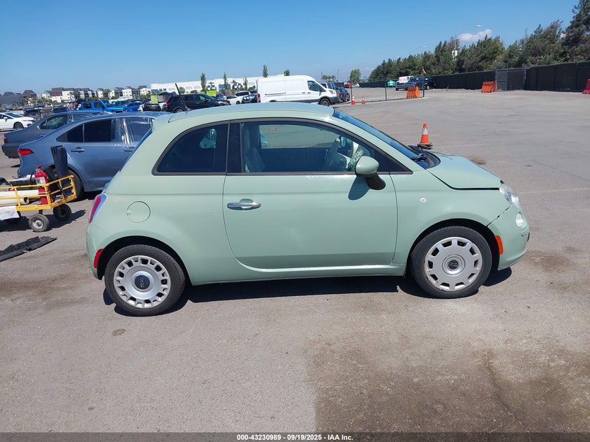 2013 FIAT 500 POP 3C3CFFAR2DT753957