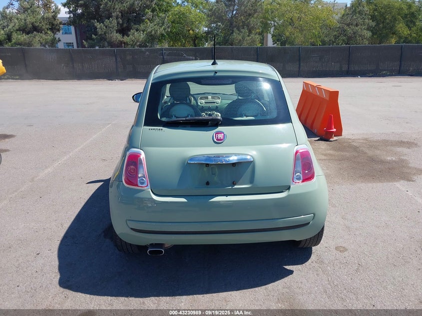 2013 FIAT 500 POP 3C3CFFAR2DT753957