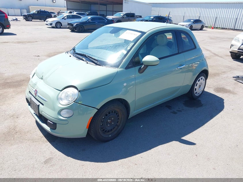 2013 FIAT 500 POP 3C3CFFAR2DT753957