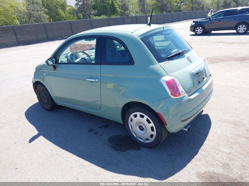2013 FIAT 500 POP 3C3CFFAR2DT753957