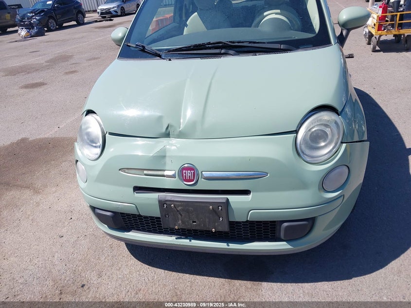 2013 FIAT 500 POP 3C3CFFAR2DT753957