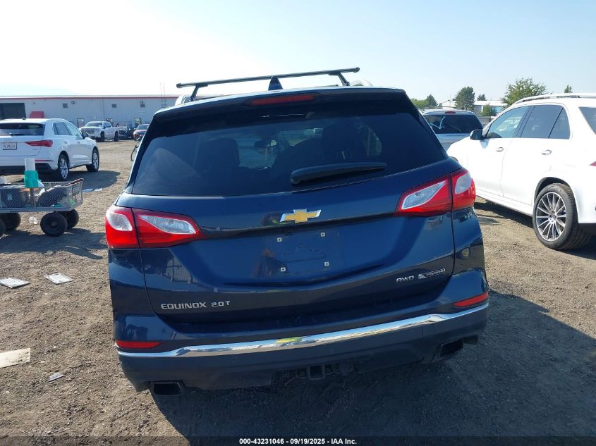 2018 Chevrolet Equinox Premier VIN: 3GNAXWEX3JS533471 Lot: 43231046