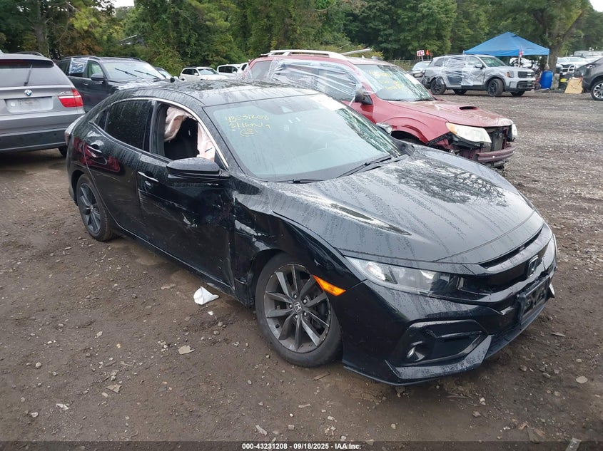 2021 HONDA CIVIC EX - SHHFK7H60MU412012