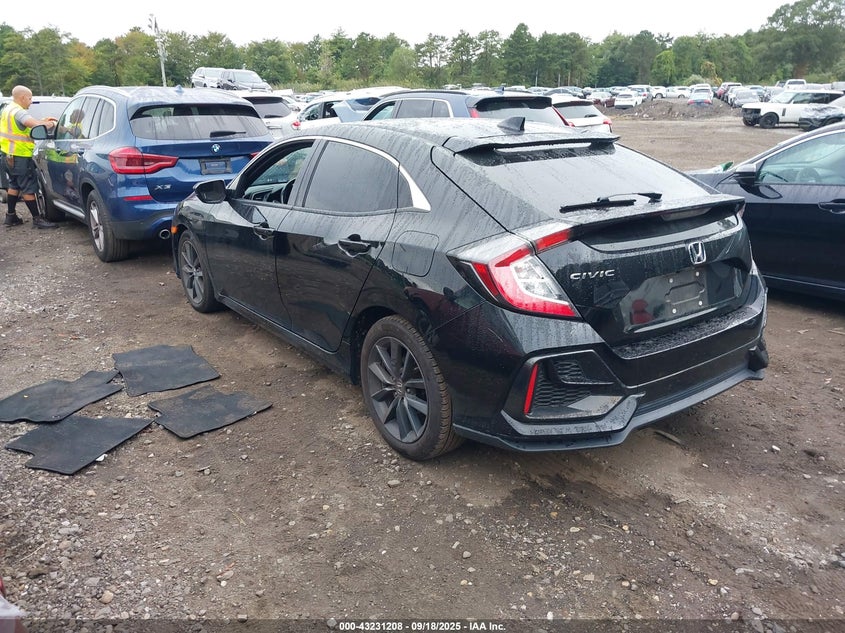 2021 HONDA CIVIC EX - SHHFK7H60MU412012