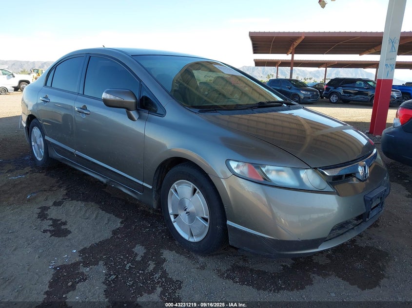 JHMFA36267S009770 2007 Honda Civic Hybrid auction photo 1