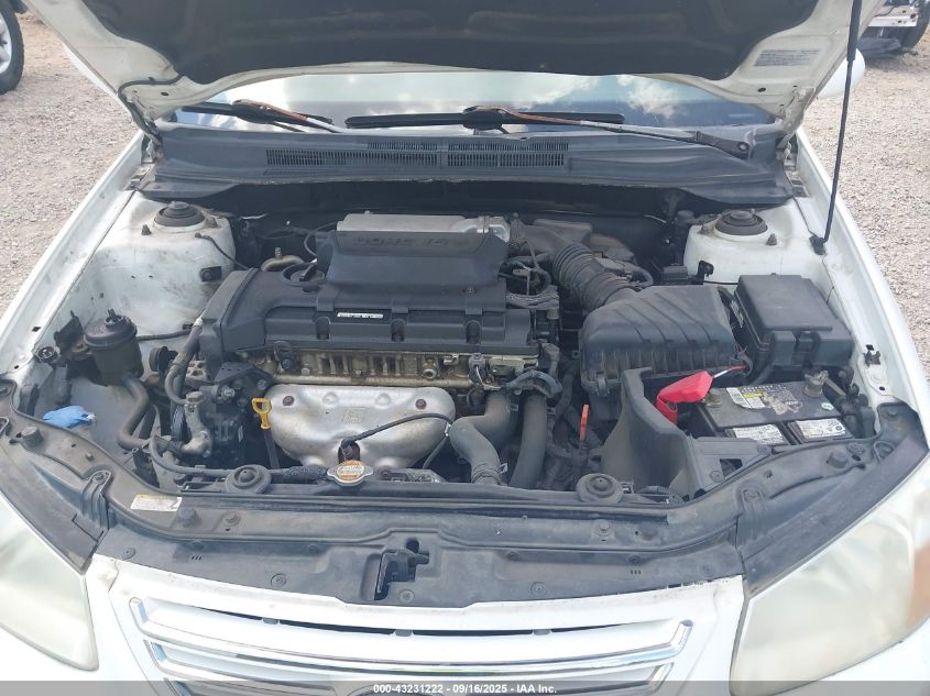 2007 Kia Spectra Ex VIN: KNAFE121175455120 Lot: 43231222