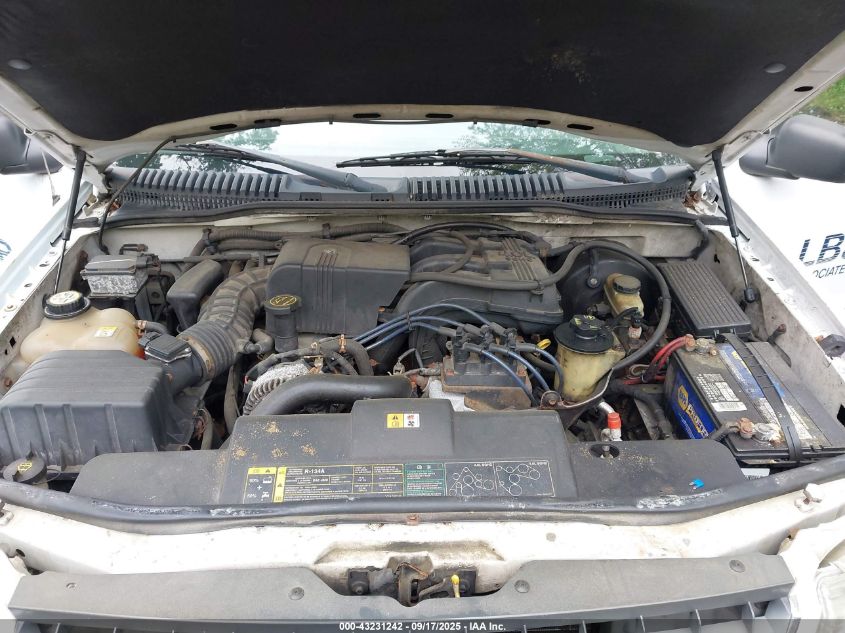 2002 Ford Explorer Xls VIN: 1FMZU72K62ZC83856 Lot: 43231242