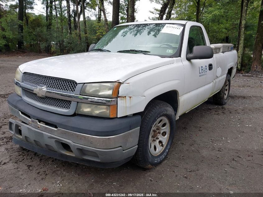 2005 Chevrolet Silverado 1500 Work Truck VIN: 1GCEK14X25Z181358 Lot: 43231243