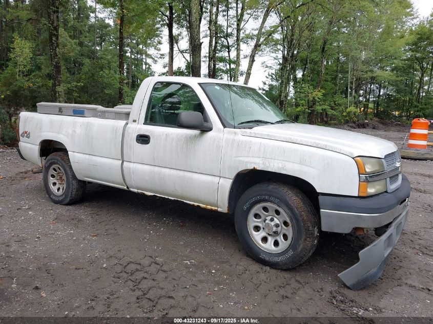 2005 Chevrolet Silverado 1500 Work Truck VIN: 1GCEK14X25Z181358 Lot: 43231243