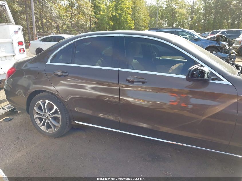 2018 Mercedes-Benz C 300 VIN: 55SWF4JB3JU219617 Lot: 43231306