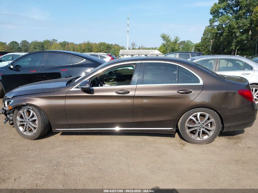 2018 Mercedes-Benz C 300 VIN: 55SWF4JB3JU219617 Lot: 43231306