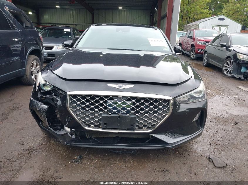 2019 Genesis G70 2.0T Advanced VIN: KMTG44LA9KU012224 Lot: 43231348