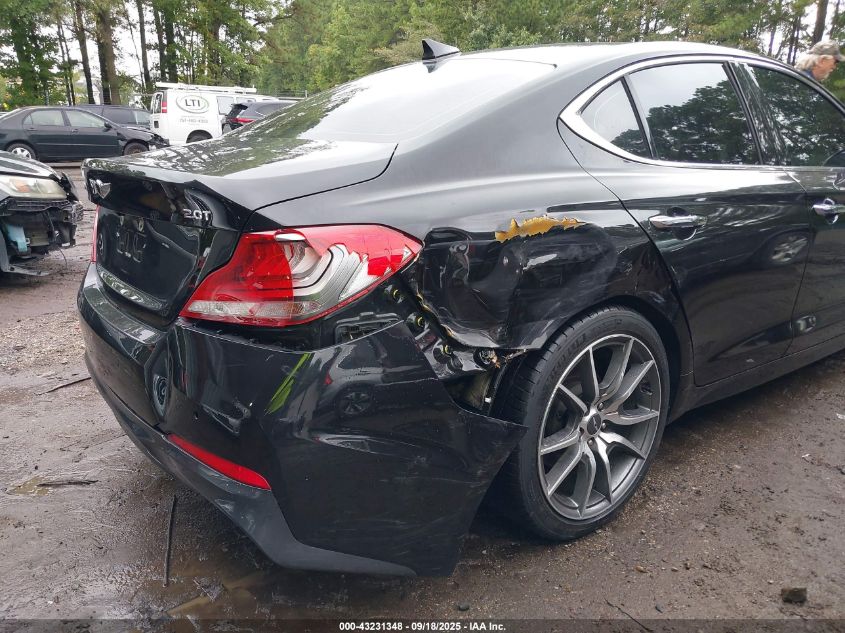 2019 Genesis G70 2.0T Advanced VIN: KMTG44LA9KU012224 Lot: 43231348