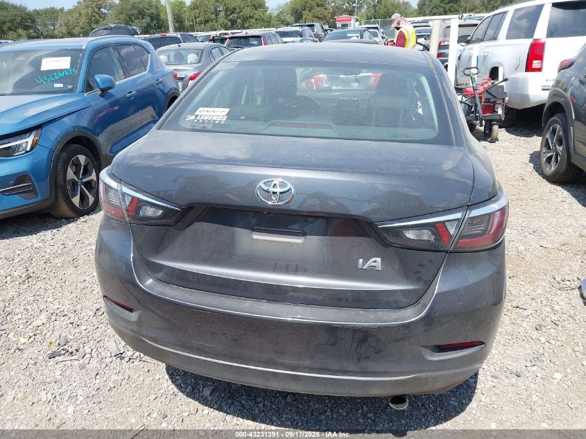 2018 Toyota Yaris Ia VIN: 3MYDLBYV5JY302669 Lot: 43231391
