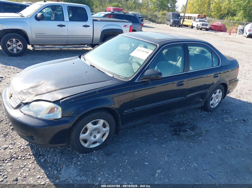 2000 Honda Civic Ex 1HGEJ8640YL015962 photo #3