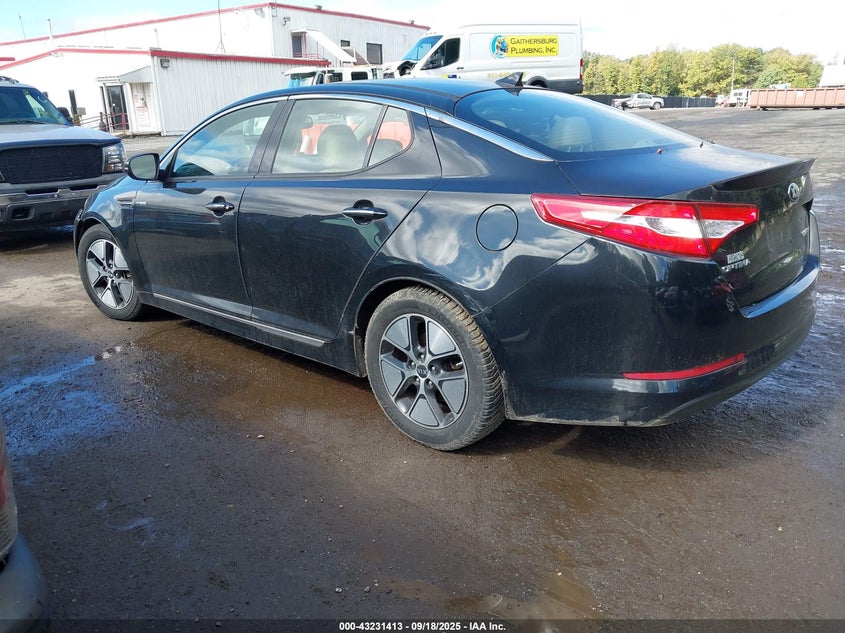 2013 KIA OPTIMA HYBRID EX - KNAGM4AD3D5048870