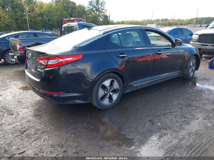 2013 KIA OPTIMA HYBRID EX - KNAGM4AD3D5048870