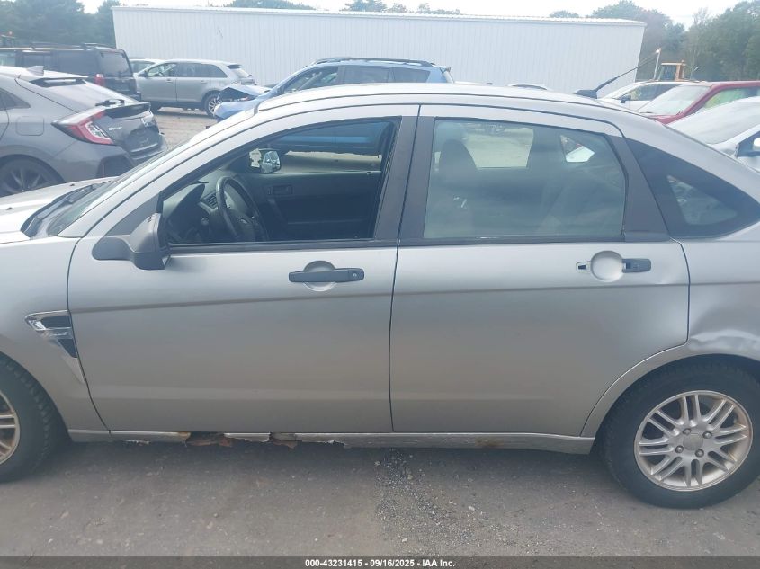 2008 Ford Focus Se/Ses VIN: 1FAHP35N88W298350 Lot: 43231415