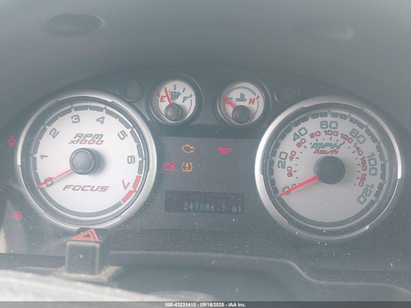 2008 Ford Focus Se/Ses VIN: 1FAHP35N88W298350 Lot: 43231415