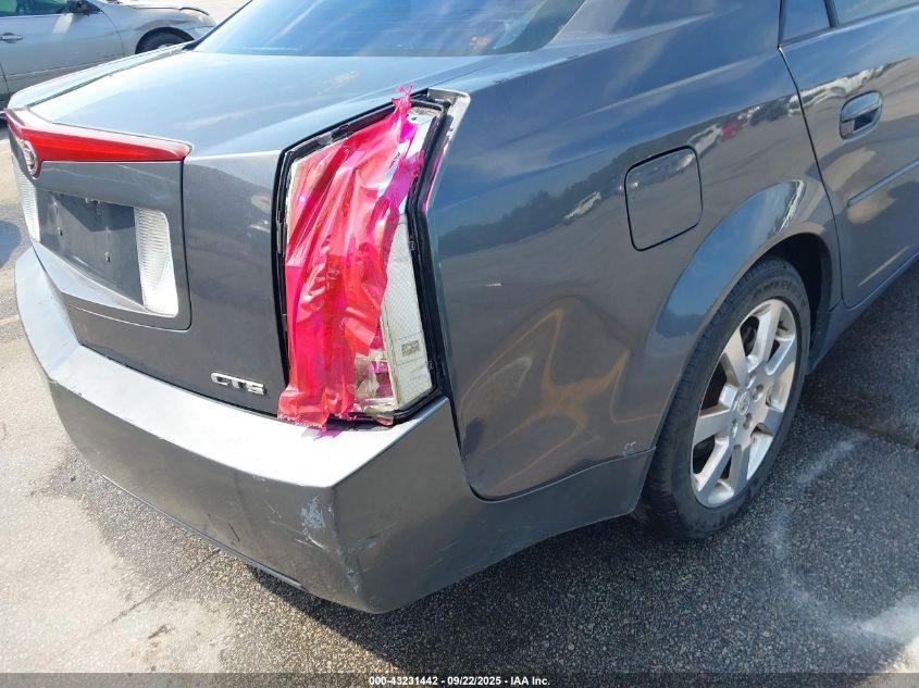 2007 Cadillac Cts Standard VIN: 1G6DP577770106780 Lot: 43231442