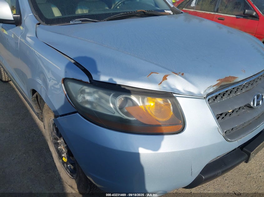 2007 Hyundai Santa Fe Gls VIN: 5NMSG13D37H002442 Lot: 43231469