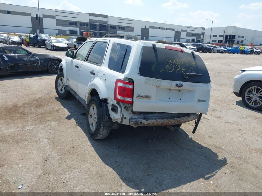 1FMCU49H58KC91558 2008 FORD ESCAPE photo no. 3