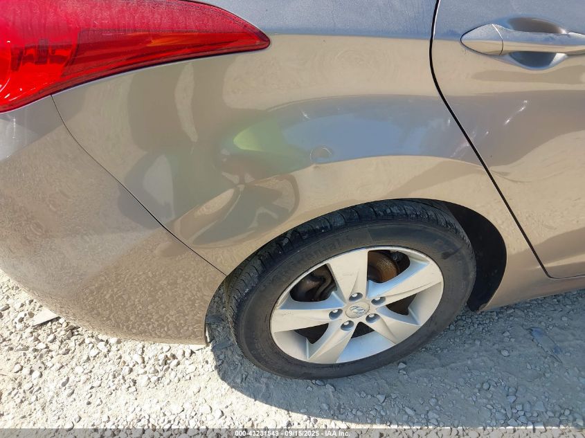 2013 Hyundai Elantra Gls VIN: 5NPDH4AE5DH443894 Lot: 43231549