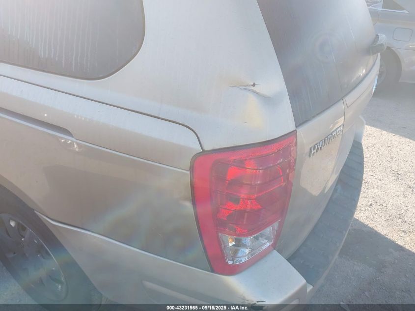 2007 Hyundai Entourage Gls/Limited/Se VIN: KNDMC233776011286 Lot: 43231565