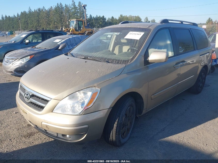 2007 Hyundai Entourage Gls/Limited/Se VIN: KNDMC233776011286 Lot: 43231565