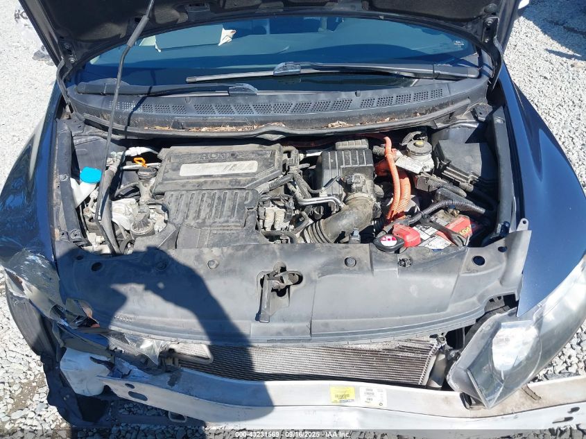 2008 Honda Civic Hybrid VIN: JHMFA36258S015447 Lot: 43231569