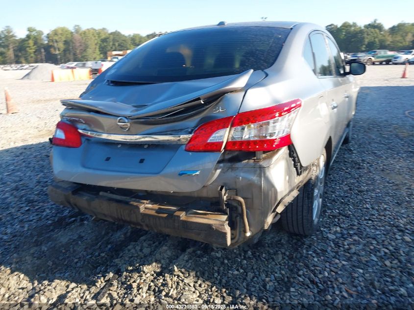 2013 Nissan Sentra Sl VIN: 3N1AB7AP7DL657568 Lot: 43231583