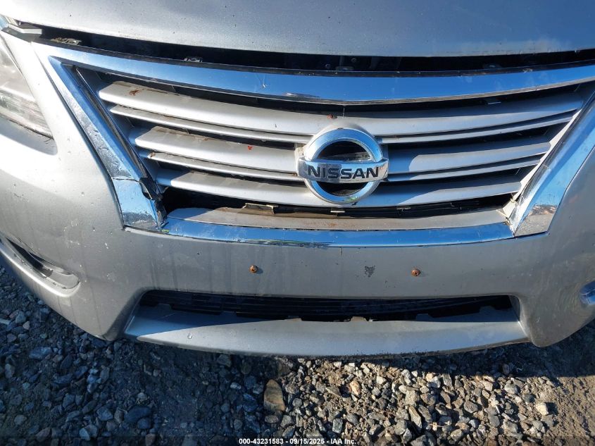 2013 Nissan Sentra Sl VIN: 3N1AB7AP7DL657568 Lot: 43231583