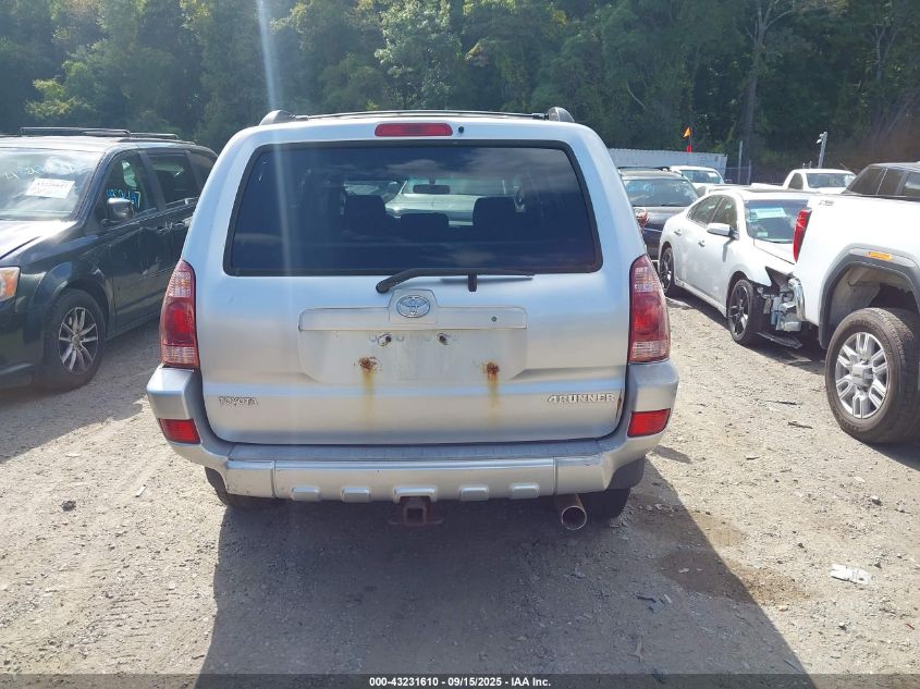 2005 Toyota 4Runner Sr5 V6 VIN: JTEBU14RX50058342 Lot: 43231610