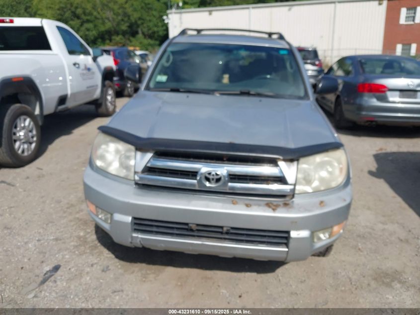 2005 Toyota 4Runner Sr5 V6 VIN: JTEBU14RX50058342 Lot: 43231610