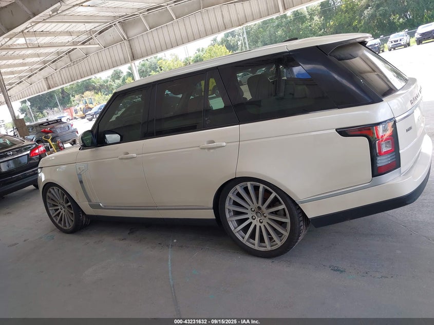 2013 LAND ROVER RANGE ROVER HSE SALGS2DF7DA104917
