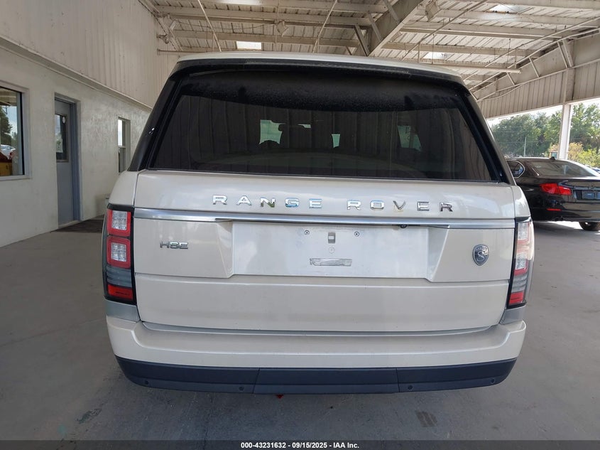 2013 LAND ROVER RANGE ROVER HSE SALGS2DF7DA104917