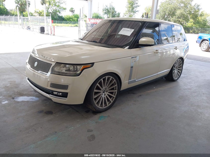 2013 LAND ROVER RANGE ROVER HSE SALGS2DF7DA104917