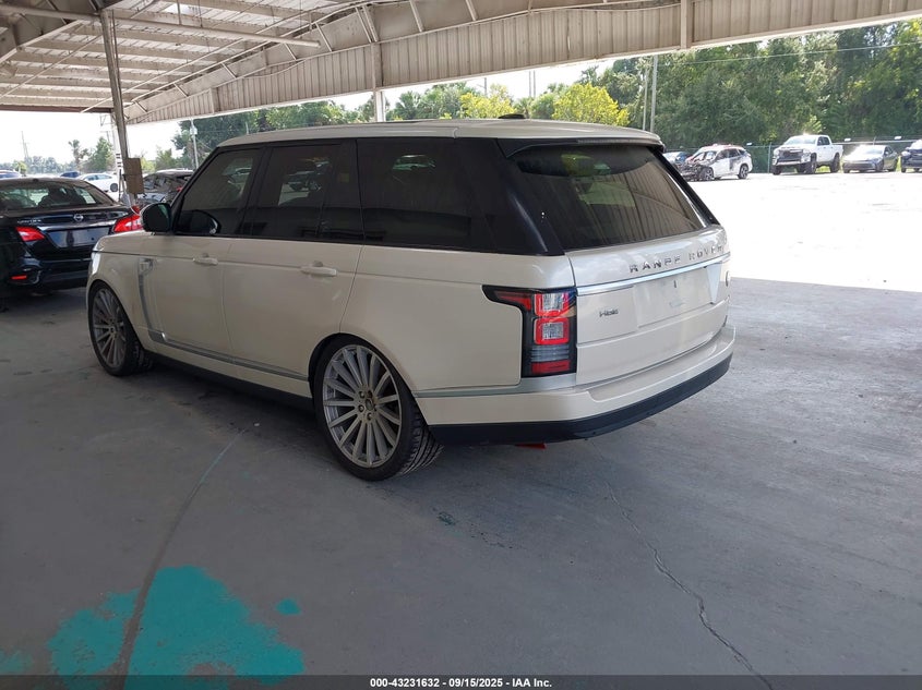 2013 LAND ROVER RANGE ROVER HSE SALGS2DF7DA104917