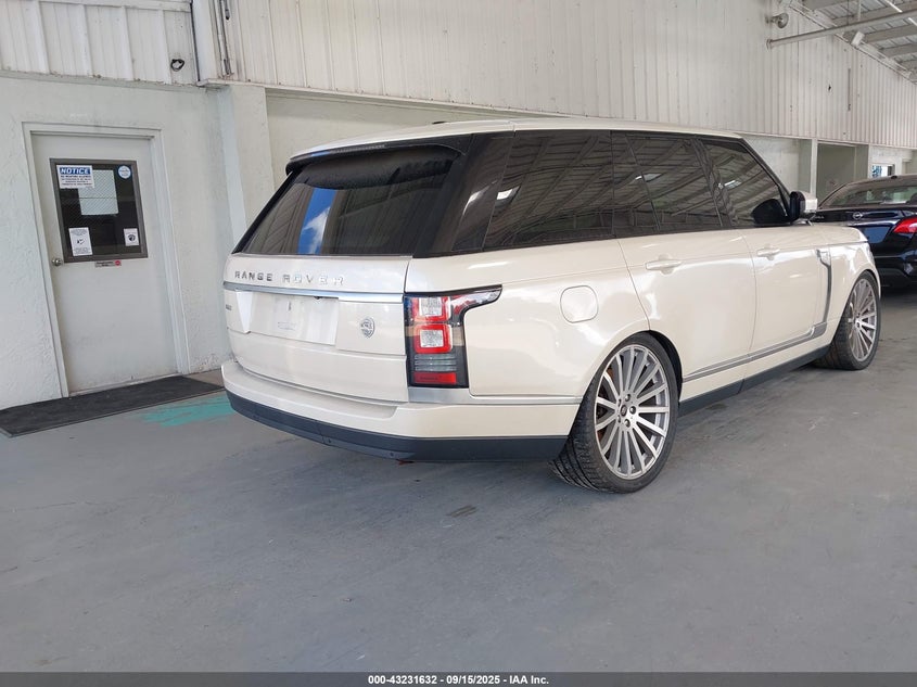 2013 LAND ROVER RANGE ROVER HSE SALGS2DF7DA104917