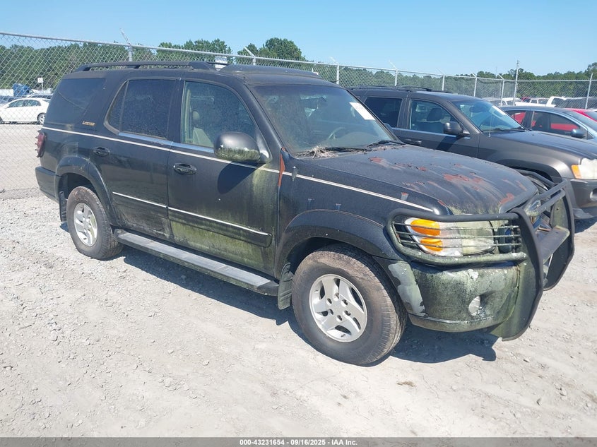 5TDZT38A51S056396 2001 Toyota Sequoia Limited V8 auction photo 1