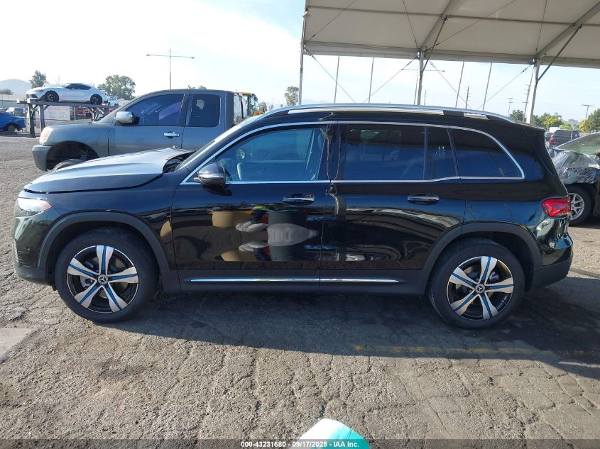 2023 Mercedes-Benz Eqb 250 Suv VIN: W1N9M0CB9PN046277 Lot: 43231680