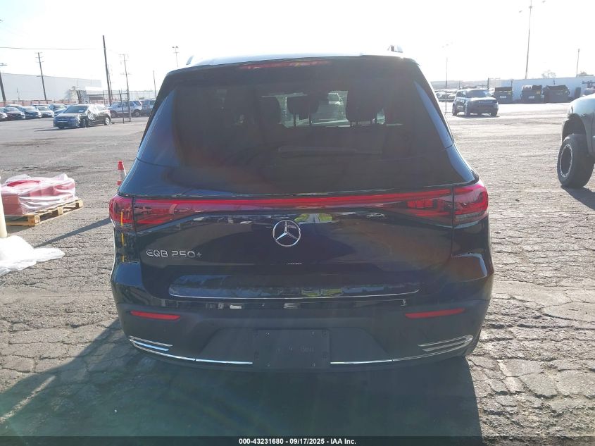 2023 Mercedes-Benz Eqb 250 Suv VIN: W1N9M0CB9PN046277 Lot: 43231680