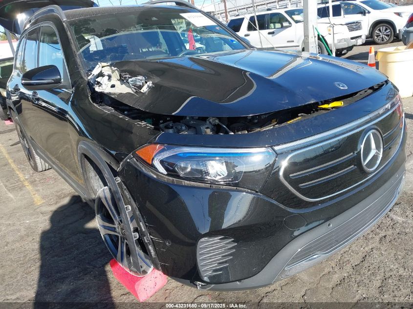 2023 Mercedes-Benz Eqb 250 Suv VIN: W1N9M0CB9PN046277 Lot: 43231680