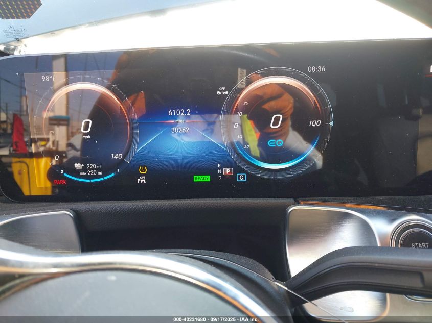 2023 Mercedes-Benz Eqb 250 Suv VIN: W1N9M0CB9PN046277 Lot: 43231680