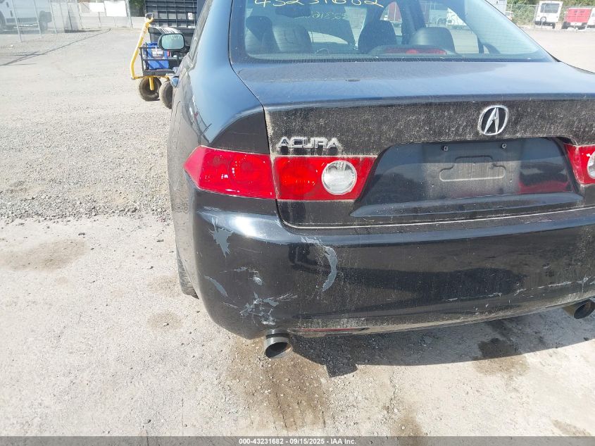 2005 Acura Tsx VIN: JH4CL96805C003037 Lot: 43231682