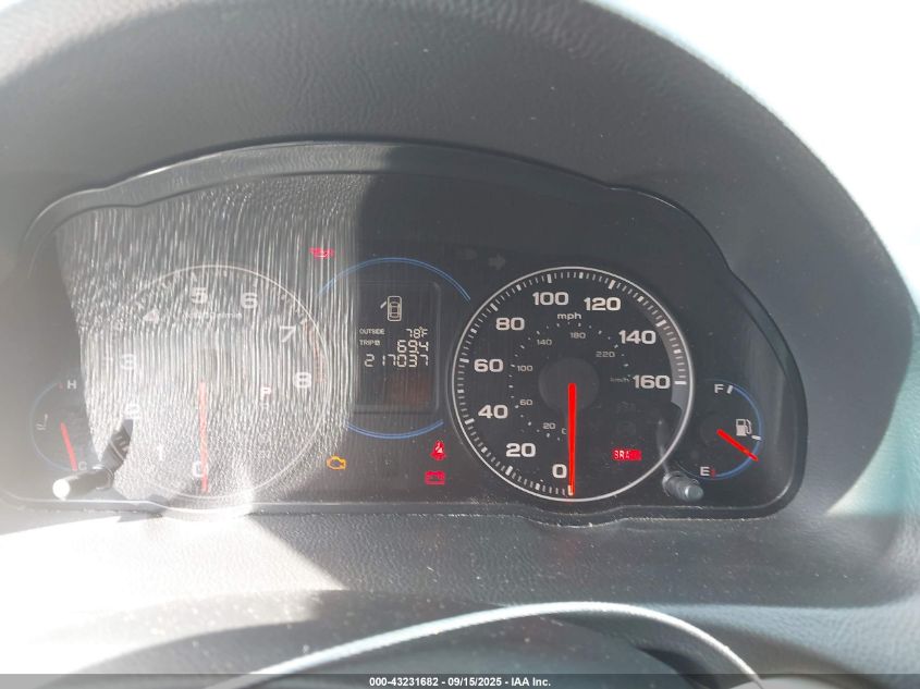 2005 Acura Tsx VIN: JH4CL96805C003037 Lot: 43231682