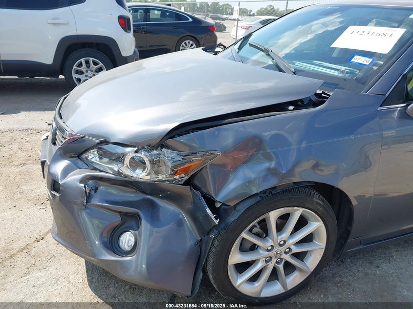 2012 Lexus Ct 200H Premium VIN: JTHKD5BH9C2089183 Lot: 43231684