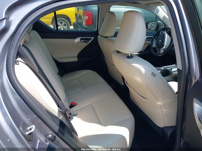 2012 Lexus Ct 200H Premium VIN: JTHKD5BH9C2089183 Lot: 43231684