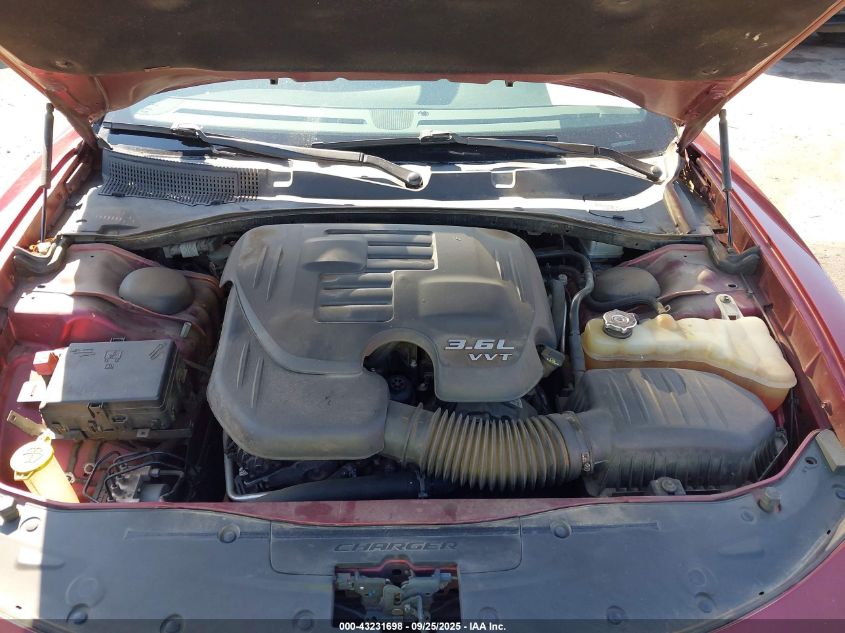 2018 Dodge Charger Sxt Rwd VIN: 2C3CDXBG4JH221574 Lot: 43231698